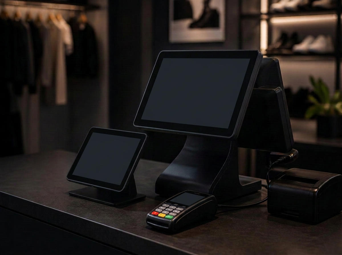 Retail POS terminal connected to commerce systems